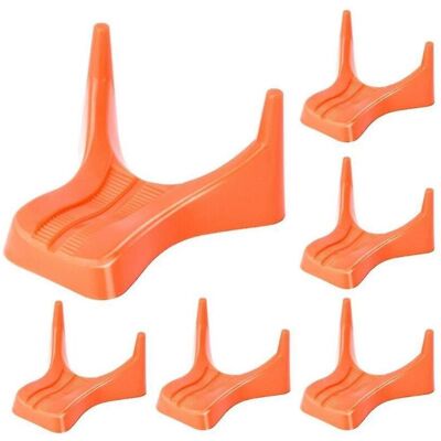 SIOKS Juego De 6 Soportes Para Balones Deportivos: Soporte Para Fútbol Americano, Soporte Para Rugby Americano, Soporte De Exhibición, Soporte Para Guardar Balones. SIOKS Juego De 6 Soportes Para Balones Deportivos: Soporte Para Fútbol Americano, Soporte Para Rugby Americano, Soporte De Exhibición, Soporte Para Guardar Balones.