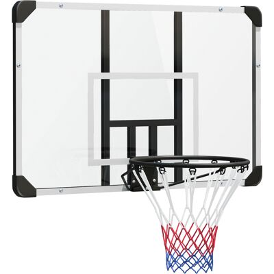 JHY DESIGN Aro De Baloncesto, Tablero Irrompible, Altura Ajustable, Para Uso Interior Y Exterior, Estructura De Acero, Color Negro. JHY DESIGN Aro De Baloncesto, Tablero Irrompible, Altura Ajustable, Para Uso Interior Y Exterior, Estructura De Acero, Color Negro.