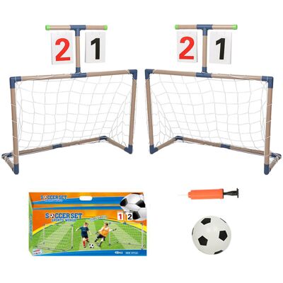 OEM Cage Football Enfant - 79 X 35 X 56 Cm - Polyester 100 % - Jardin Parc Intérieur - Lot De 2 OEM Cage Football Enfant - 79 X 35 X 56 Cm - Polyester 100 % - Jardin Parc Intérieur - Lot De 2