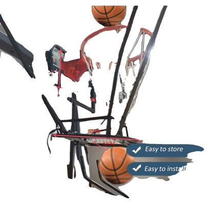 OEM Entrenador De Tiro De Baloncesto, Material De Acero Inoxidable, Dimensiones Ajustables, Rampa Giratoria De 180°, Compatible Con Aros Estándar, Fácil Montaje. OEM Entrenador De Tiro De Baloncesto, Material De Acero Inoxidable, Dimensiones Ajustables, Rampa Giratoria De 180°, Compatible Con Aros Estándar, Fácil Montaje.