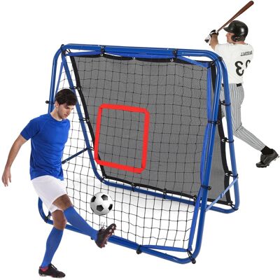 OEM Portería De Fútbol, reboteador De Doble Cara, Diseño Duradero Y Estable, Azul. OEM Portería De Fútbol, reboteador De Doble Cara, Diseño Duradero Y Estable, Azul.