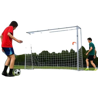 OEM Rebotador De Fútbol, material De Hierro, Dimensiones 2,4 M X 1,8 M, Red De Rebote De Doble Cara, Apto Para Entrenamiento, Incluye Una Portería. OEM Rebotador De Fútbol, material De Hierro, Dimensiones 2,4 M X 1,8 M, Red De Rebote De Doble Cara, Apto Para Entrenamiento, Incluye Una Portería.
