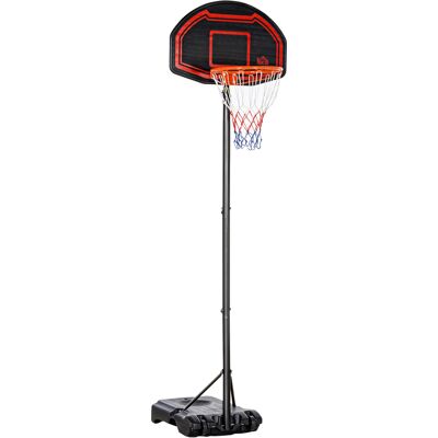 LIIYIELA Aro De Baloncesto Para Exteriores Con Tablero, Base Lastrada Con Ruedas Y Altura Ajustable De 2,1 A 2,6 M (canasta). LIIYIELA Aro De Baloncesto Para Exteriores Con Tablero, Base Lastrada Con Ruedas Y Altura Ajustable De 2,1 A 2,6 M (canasta).