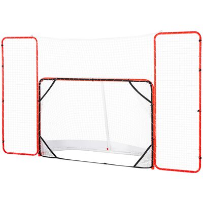 Mophorn - Portería De Hockey Con Portería Trasera Y Objetivos, Red De Hockey Callejero De Acero, Juego De Portería De Entrenamiento De Hockey Profesional De 72 Pulgadas, Portería De Hockey Portátil Mophorn - Portería De Hockey Con Portería Trasera Y Objetivos, Red De Hockey Callejero De Acero, Juego De Portería De Entrenamiento De Hockey Profesional De 72 Pulgadas, Portería De Hockey Portátil