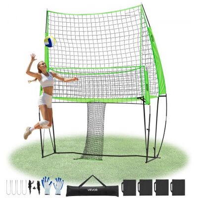 OEM Sistema De Red De Entrenamiento De Voleibol, Equipo De Práctica De Altura Ajustable Con Retorno De Pelota, Fácil De Instalar Para Patio, Interior Y Exterior, Servicio Y Remate, 2,4 X 3,3 M OEM Sistema De Red De Entrenamiento De Voleibol, Equipo De Práctica De Altura Ajustable Con Retorno De Pelota, Fácil De Instalar Para Patio, Interior Y Exterior, Servicio Y Remate, 2,4 X 3,3 M