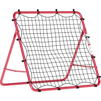 JHY DESIGN Red Portátil De Rebote Para Fútbol, 5 Ángulos Ajustables, Doble Capa De Acero Y Nailon, 103x72x89cm, Roja. JHY DESIGN Red Portátil De Rebote Para Fútbol, 5 Ángulos Ajustables, Doble Capa De Acero Y Nailon, 103x72x89cm, Roja.