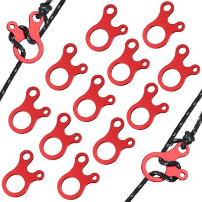 OEM Tensor De Cuerda,12 Tensores De Cuerda De Aleación De Aluminio Para Camping,ajustador De Cuerda De Viento Para Tienda De Campaña OEM Tensor De Cuerda,12 Tensores De Cuerda De Aleación De Aluminio Para Camping,ajustador De Cuerda De Viento Para Tienda De Campaña