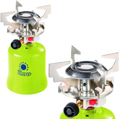 Horno de camping MEVA FOCUS - Encendedor Piezo, Bajo Consumo, 1.4kW Horno de camping MEVA FOCUS - Encendedor Piezo, Bajo Consumo, 1.4kW