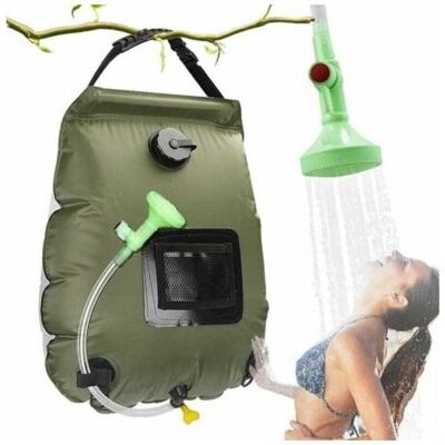OEM Ducha Solar Para Camping, Ducha Solar Portátil, Bolsa De Agua Plegable Para Exteriores De 20 Litros Con Cabezal De Ducha Reversible, Calentador De Agua Solar Para Senderismo Y Escalada. OEM Ducha Solar Para Camping, Ducha Solar Portátil, Bolsa De Agua Plegable Para Exteriores De 20 Litros Con Cabezal De Ducha Reversible, Calentador De Agua Solar Para Senderismo Y Escalada.