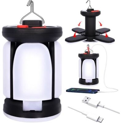 OEM Linterna De Camping Recargable, 3600mah, 6 Modos De Iluminación, 60 Led Súper Brillantes 360°, Ipx45 Impermeable Portátil Para Camping, Luz De Camping Plegable Para Pesca, Senderismo, Garaje, Camping OEM Linterna De Camping Recargable, 3600mah, 6 Modos De Iluminación, 60 Led Súper Brillantes 360°, Ipx45 Impermeable Portátil Para Camping, Luz De Camping Plegable Para Pesca, Senderismo, Garaje, Camping