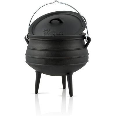 BBQ-Toro - Potjie #4 - 14-20 Personas - 12 L - Olla de hierro fundido BBQ-Toro - Potjie #4 - 14-20 Personas - 12 L - Olla de hierro fundido