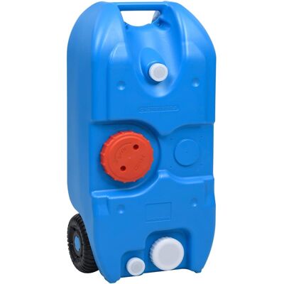 Depósito de agua con ruedas 40 L para camping - vidaXL Depósito de agua con ruedas 40 L para camping - vidaXL