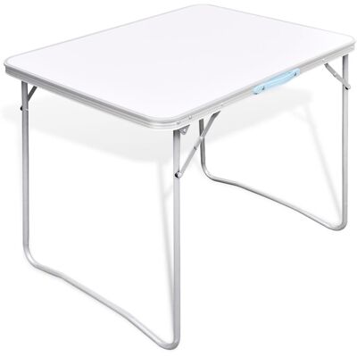 vidaXL Mesa de camping blanca - Camping table vidaXL Mesa de camping blanca - Camping table