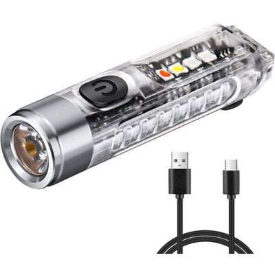 OEM Mini Linterna Led De 400 Lúmenes – Recargable Por Usb OEM Mini Linterna Led De 400 Lúmenes – Recargable Por Usb
