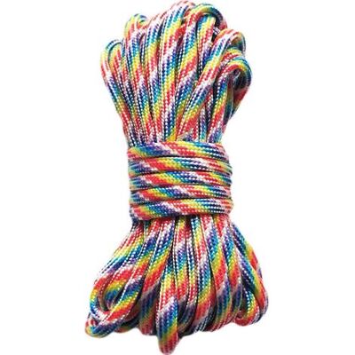 OEM Sección De Cuerda De Rescate Para Exteriores, Cuerda De Paracaídas De 7 Hebras, Cuerda De Alpinismo, Cuerda Trenzada Para Acampar Y Escalar. OEM Sección De Cuerda De Rescate Para Exteriores, Cuerda De Paracaídas De 7 Hebras, Cuerda De Alpinismo, Cuerda Trenzada Para Acampar Y Escalar.