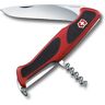 Victorinox - Navaja suiza Rangergrip 52 5 funciones color rojo y negro hoja bloqueable mango sintético 0.9523.C