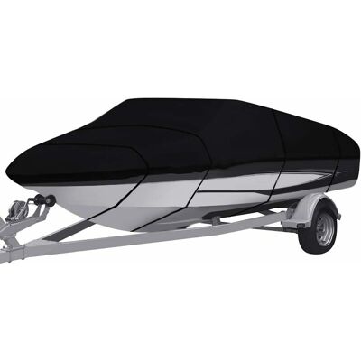 Cubierta De Barco Minkurow Para Remolque, Tela Oxford Resistente Al Agua De Grado Marino 210d Resistente, Para Yate, Barco De Pesca, Tricasco (210d, 11-13ft-v) Cubierta De Barco Minkurow Para Remolque, Tela Oxford Resistente Al Agua De Grado Marino 210d Resistente, Para Yate, Barco De Pesca, Tricasco (210d, 11-13ft-v)