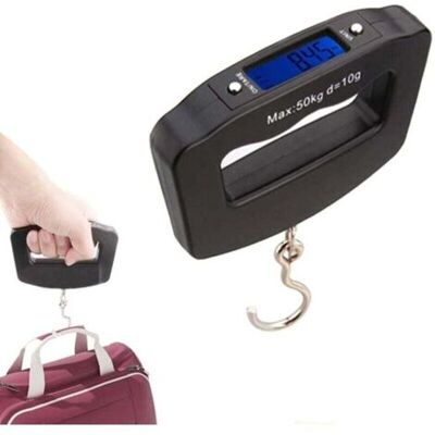 FOCTRO Báscula De Equipaje Mini Portátil, Báscula Digital, Báscula Tipo Steelyard Con Capacidad De 110 Lb / 50 Kg, Con Gancho Para Pesca, Función De Tara, Pantalla Lcd Retroiluminada Para Uso Doméstico Y Agr FOCTRO Báscula De Equipaje Mini Portátil, Báscula Digital, Báscula Tipo Steelyard Con Capacidad De 110 Lb / 50 Kg, Con Gancho Para Pesca, Función De Tara, Pantalla Lcd Retroiluminada Para Uso Doméstico Y Agr