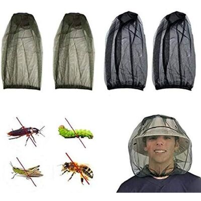 OEM Juego De 4 Piezas Para Pesca Al Aire Libre: Sombrero Repelente De Insectos, Mosquitera Y Red Antimosquitos, Red Para La Cabeza, Cubrebocas, Equipo De Camping Y Viajes -crezuo OEM Juego De 4 Piezas Para Pesca Al Aire Libre: Sombrero Repelente De Insectos, Mosquitera Y Red Antimosquitos, Red Para La Cabeza, Cubrebocas, Equipo De Camping Y Viajes -crezuo