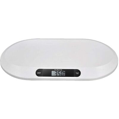 GOJOY Báscula Para Bebés, Hasta 20 Kg, Báscula Electrónica Digital Para Niños Pequeños/cachorros/gatos, Con Pantalla Lcd Y Función Tara GOJOY Báscula Para Bebés, Hasta 20 Kg, Báscula Electrónica Digital Para Niños Pequeños/cachorros/gatos, Con Pantalla Lcd Y Función Tara