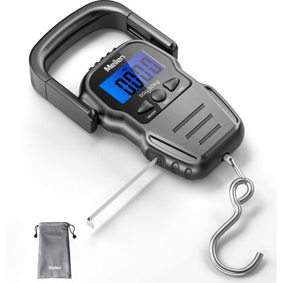 OEM Balanza Electrónica Para Equipaje/balanza Digital Portátil/balanza Para Maletas Con Pantalla Lcd Retroiluminada Para Viajes, Pesca Y Tiro Con Arco, Gancho Grande (pilas Incluidas) (ms003y-g) OEM Balanza Electrónica Para Equipaje/balanza Digital Portátil/balanza Para Maletas Con Pantalla Lcd Retroiluminada Para Viajes, Pesca Y Tiro Con Arco, Gancho Grande (pilas Incluidas) (ms003y-g)