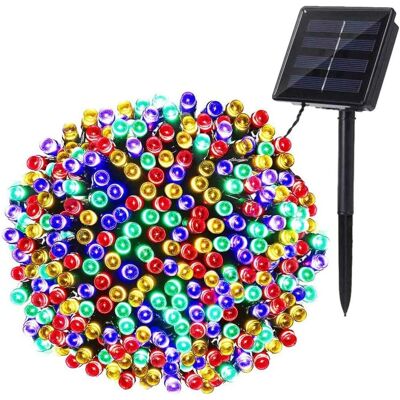 OCXIN Guirnalda De Luces Solares Navideñas Brizlabs De 22 M Y 200 Led Para Exteriores, Impermeable, 8 Modos, Decoración Para Árboles, Jardines, Balcones, Patios, Cercas Y Bodas, Multicolor. OCXIN Guirnalda De Luces Solares Navideñas Brizlabs De 22 M Y 200 Led Para Exteriores, Impermeable, 8 Modos, Decoración Para Árboles, Jardines, Balcones, Patios, Cercas Y Bodas, Multicolor.