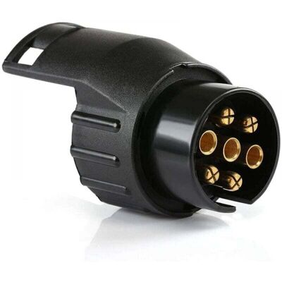 OEM 1 Adaptador De Remolque, Accesorio Universal, Adaptador De Remolque Impermeable De 7 Pines A 13 Pines Compatible Con Automóviles Y Camiones -crezuo OEM 1 Adaptador De Remolque, Accesorio Universal, Adaptador De Remolque Impermeable De 7 Pines A 13 Pines Compatible Con Automóviles Y Camiones -crezuo