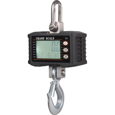 BEYAMIS Báscula Portátil De Alta Resistencia Para Grúas Aéreas De 1000 Kg Con Pantalla Lcd Retroiluminada, Función De Tara Y Retención De Cero, Para Uso En Construcción, Pesca Y Exteriores. BEYAMIS Báscula Portátil De Alta Resistencia Para Grúas Aéreas De 1000 Kg Con Pantalla Lcd Retroiluminada, Función De Tara Y Retención De Cero, Para Uso En Construcción, Pesca Y Exteriores.