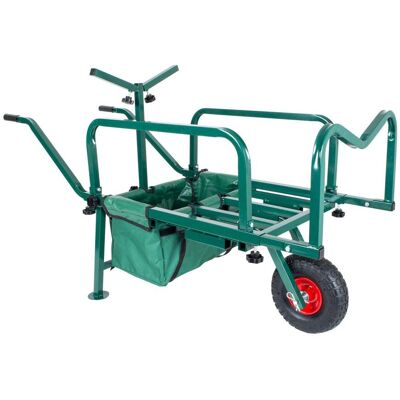 NORTHIX Carro De Pesca Con Bolsa - Metálico, Neumáticos NORTHIX Carro De Pesca Con Bolsa - Metálico, Neumáticos