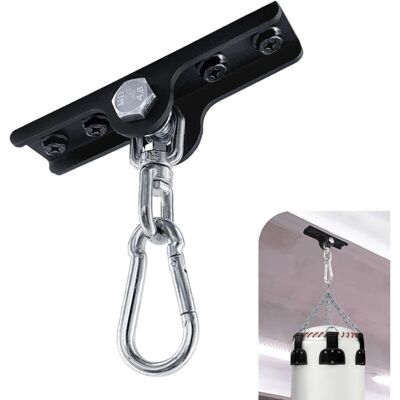 LARGEIGHT Gancho Resistente Para Colgar Saco De Boxeo - Gancho De Madera Giratorio De 360° Para Pared O Techo, Ideal Para Entrenamiento De Boxeo, Muay Thai, Yoga Aéreo, Columpios Y Hamacas. LARGEIGHT Gancho Resistente Para Colgar Saco De Boxeo - Gancho De Madera Giratorio De 360° Para Pared O Techo, Ideal Para Entrenamiento De Boxeo, Muay Thai, Yoga Aéreo, Columpios Y Hamacas.