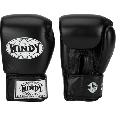 OEM Guantes De Boxeo Windy Classic De Cuero Genuino, Color Negro, 16 Oz. OEM Guantes De Boxeo Windy Classic De Cuero Genuino, Color Negro, 16 Oz.