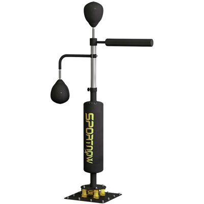 NORTHIX Soporte De Boxeo Ajustable Con Bolas De Velocidad Y Almohadilla Para Patadas De Acero NORTHIX Soporte De Boxeo Ajustable Con Bolas De Velocidad Y Almohadilla Para Patadas De Acero
