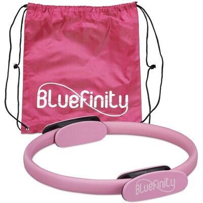 RELAXDAYS 2 Aros Pilates Con Ejercicios, Agarraderas, Acolchado, Anillo Resistencia, Yoga, Fibra De Vidrio, Ø 37cm, Fucsia RELAXDAYS 2 Aros Pilates Con Ejercicios, Agarraderas, Acolchado, Anillo Resistencia, Yoga, Fibra De Vidrio, Ø 37cm, Fucsia
