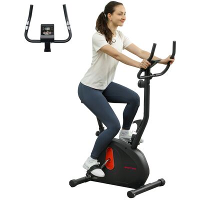 JHY DESIGN Bicicleta Estática Con Resistencia Magnética Ajustable, Sensor, Pantalla Lcd Y Asiento Ajustable, 88 X 50,5 X 131,5 Cm, Negra. JHY DESIGN Bicicleta Estática Con Resistencia Magnética Ajustable, Sensor, Pantalla Lcd Y Asiento Ajustable, 88 X 50,5 X 131,5 Cm, Negra.