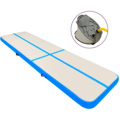 vidaXL Esterilla Inflable de Gimnasia con Bomba - 600x100x15 cm - Esterilla de Gimnasia vidaXL Esterilla Inflable de Gimnasia con Bomba - 600x100x15 cm - Esterilla de Gimnasia