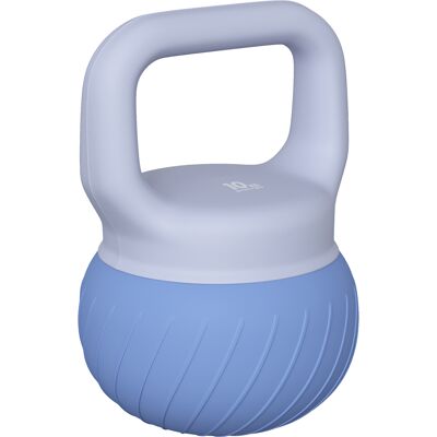 JHY DESIGN Kettlebell De 10 Kg, Mancuerna Con Mango Ergonómico Antideslizante, Mancuerna De Bola, Entrenamiento De Fuerza, Ejercicio, Azul JHY DESIGN Kettlebell De 10 Kg, Mancuerna Con Mango Ergonómico Antideslizante, Mancuerna De Bola, Entrenamiento De Fuerza, Ejercicio, Azul