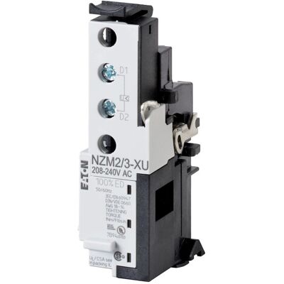 Eaton NZM2/3-XU208-240AC Relé de bajo voltaje - Accesorio para disyuntor Eaton NZM2/3-XU208-240AC Relé de bajo voltaje - Accesorio para disyuntor
