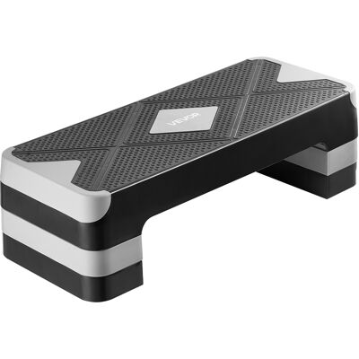 Vevor Plataforma De Ejercicios Aeróbicos 71 X 28 Cm Plataforma De Entrenamiento Con Altura Ajustable 4 Elevadores Banco Antideslizante Soporte De 250 Kg Para Gimnasio En Casa, Cardio, Fuerza, Gris Vevor Plataforma De Ejercicios Aeróbicos 71 X 28 Cm Plataforma De Entrenamiento Con Altura Ajustable 4 Elevadores Banco Antideslizante Soporte De 250 Kg Para Gimnasio En Casa, Cardio, Fuerza, Gris