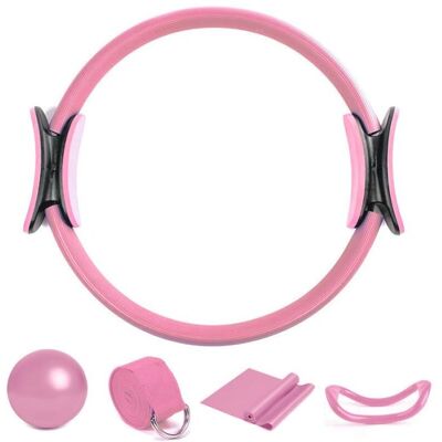 OEM Aro De Fitness De 5 Piezas Para Pilates Y Yoga, Kit Esencial Para Mujeres, Ejercitador De Piernas Y Brazos, Pérdida De Peso - Otros OEM Aro De Fitness De 5 Piezas Para Pilates Y Yoga, Kit Esencial Para Mujeres, Ejercitador De Piernas Y Brazos, Pérdida De Peso - Otros