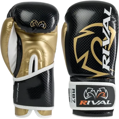 OEM Guantes De Boxeo Rival Rb7 Fitness Plus Bag, Negros/dorados, Talla S OEM Guantes De Boxeo Rival Rb7 Fitness Plus Bag, Negros/dorados, Talla S