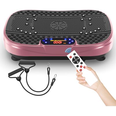 JHY DESIGN Plataforma De Entrenamiento Vibratoria, Plataforma De Fitness Para Un Entrenamiento Corporal Completo, Con Bandas De Resistencia Y Control De Velocidad, Ideal Para Entrenar En Casa. JHY DESIGN Plataforma De Entrenamiento Vibratoria, Plataforma De Fitness Para Un Entrenamiento Corporal Completo, Con Bandas De Resistencia Y Control De Velocidad, Ideal Para Entrenar En Casa.