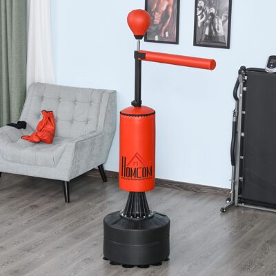 PZCC Saco De Boxeo Independiente Brunier 3 En 1 Con Bola De Velocidad, Brazo Flexible Giratorio, Altura Ajustable, Cubierta Sintética, Base De Hdpe, Dimensiones: 88 Cm De Largo X 48 Cm De Ancho X 155-205 C PZCC Saco De Boxeo Independiente Brunier 3 En 1 Con Bola De Velocidad, Brazo Flexible Giratorio, Altura Ajustable, Cubierta Sintética, Base De Hdpe, Dimensiones: 88 Cm De Largo X 48 Cm De Ancho X 155-205 C