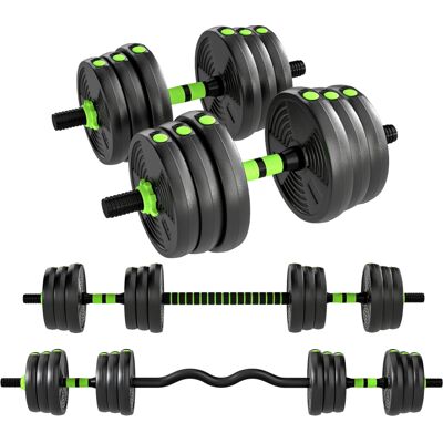 JHY DESIGN Juego De Mancuernas Ajustables De 25 Kg, Mancuernas, Barras, Conjunto De Entrenamiento Con Pesas JHY DESIGN Juego De Mancuernas Ajustables De 25 Kg, Mancuernas, Barras, Conjunto De Entrenamiento Con Pesas