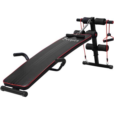 JHY DESIGN Máquina De Entrenamiento De Músculos Abdominales, Banco De Ejercicios, Banco Para Abdominales, Bandas De Resistencia Ajustables Hasta 120 Kg, 37,5 X 55,5 X 50-68 Cm JHY DESIGN Máquina De Entrenamiento De Músculos Abdominales, Banco De Ejercicios, Banco Para Abdominales, Bandas De Resistencia Ajustables Hasta 120 Kg, 37,5 X 55,5 X 50-68 Cm