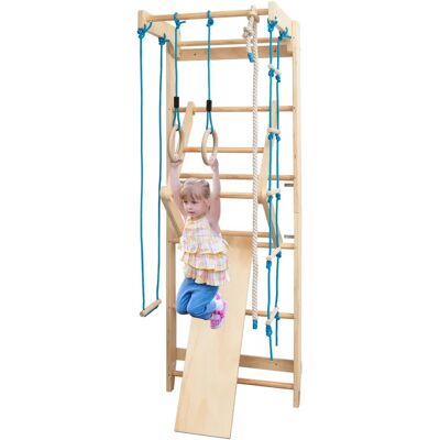 Costway Escalera Sueca Barras De Pared 80x60x220cm Madera Espaldera Para Gimnasio Fitness Casa Deportiva Carga Hasta 100kg Costway Escalera Sueca Barras De Pared 80x60x220cm Madera Espaldera Para Gimnasio Fitness Casa Deportiva Carga Hasta 100kg