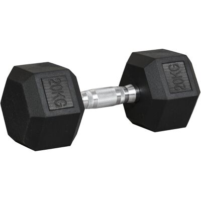 JHY DESIGN Mancuernas De Hierro Fundido De 20 Kg Con Mangos Moleteados Para Entrenamiento Con Pesas. JHY DESIGN Mancuernas De Hierro Fundido De 20 Kg Con Mangos Moleteados Para Entrenamiento Con Pesas.