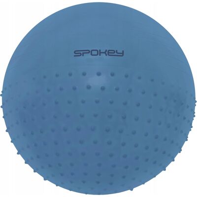 Pelota de Gimnasio de Masaje Azul Spokey Half Fit - Pelota de gimnasio Pelota de Gimnasio de Masaje Azul Spokey Half Fit - Pelota de gimnasio