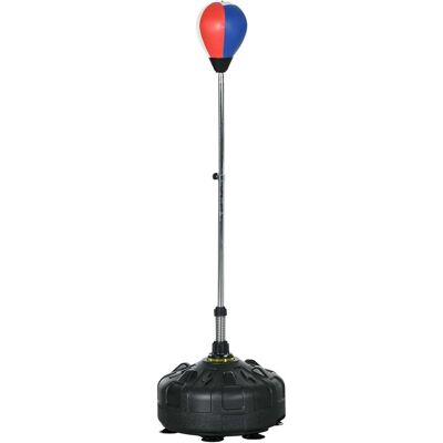 NORTHIX Saco De Boxeo Con Pelota De Boxeo Regulable En Altura 147-165 Cm, Entrenador De Boxeo De Pie Para Entrenamiento Y Ejercicio, Negro NORTHIX Saco De Boxeo Con Pelota De Boxeo Regulable En Altura 147-165 Cm, Entrenador De Boxeo De Pie Para Entrenamiento Y Ejercicio, Negro