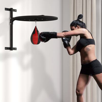 PZCC Plataforma Mural Con Saco De Velocidad Y Saco De Boxeo Para Entrenamiento, Altura Regulable Y Giro De 360°. PZCC Plataforma Mural Con Saco De Velocidad Y Saco De Boxeo Para Entrenamiento, Altura Regulable Y Giro De 360°.