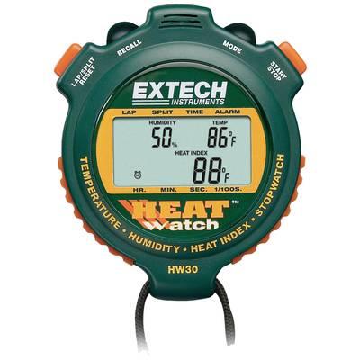 Extech HW30 Medidor de humedad y temperatura - Temporizador digital, índice de calor Extech HW30 Medidor de humedad y temperatura - Temporizador digital, índice de calor